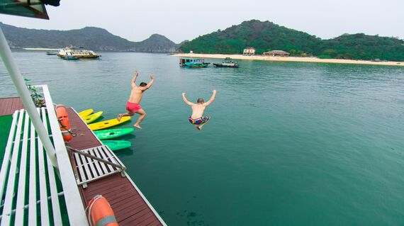 Lan Ha Bay And Cat Ba Island Cruise 2 Days Go Beyond Asia Vietnam